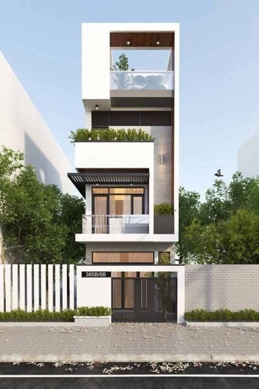 xu hướng mẫu thiết kế nhà phố 4 tầng đẹp 2023 - LD HOUSE