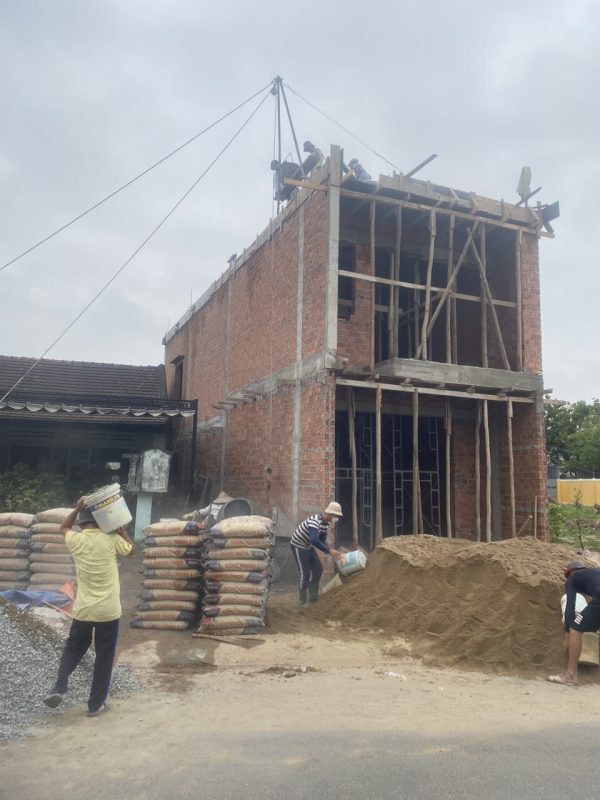 Giá xây nhà phần thô tại Hòa Xuân - Đà Nẵng